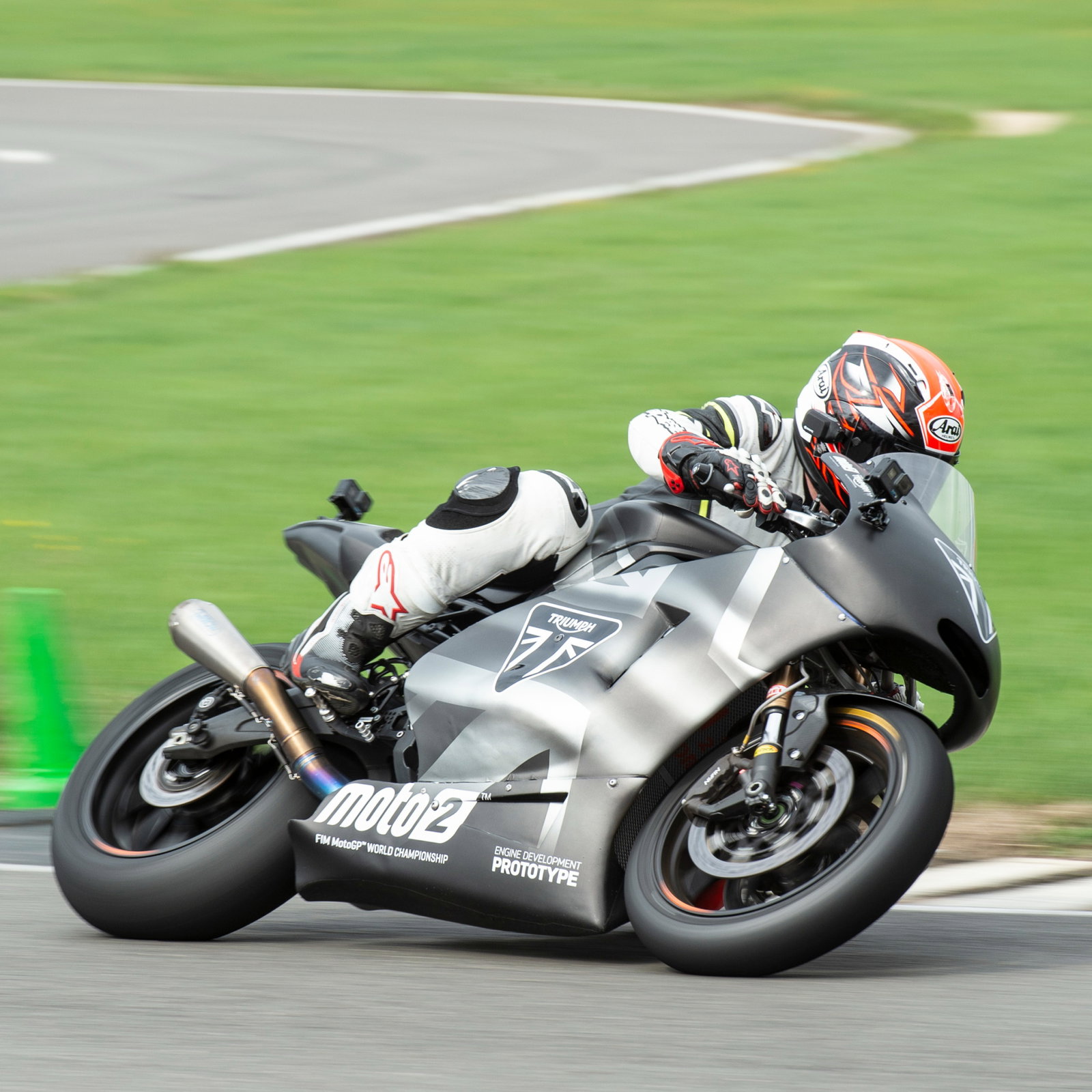 Triple time on Triumph's Moto2 machine | Visordown