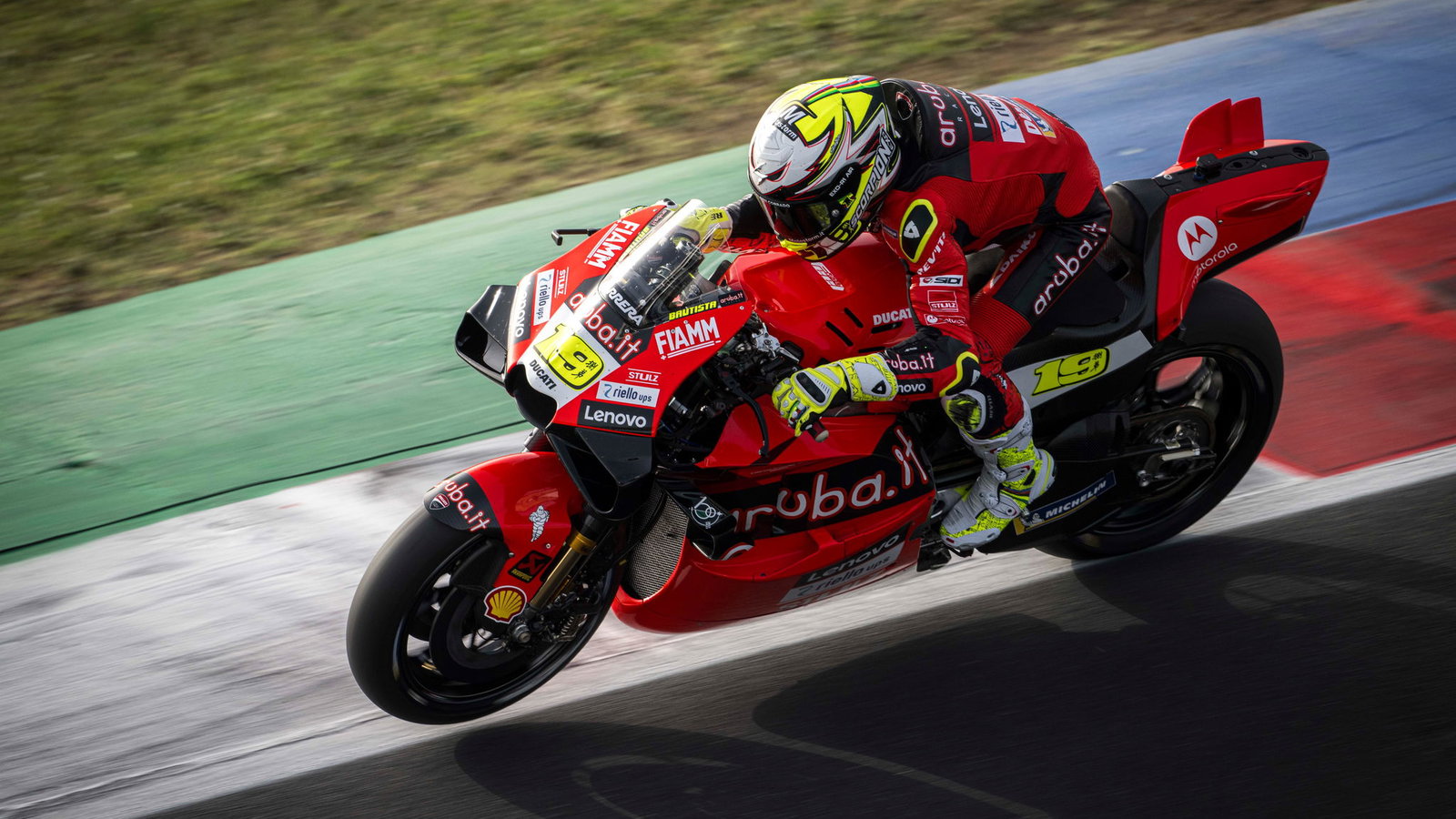 Alvaro Bautista, 2023 Misano private test, Ducati Desmosedici GP23. - Ducati
