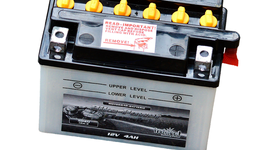 Motorcycle battery