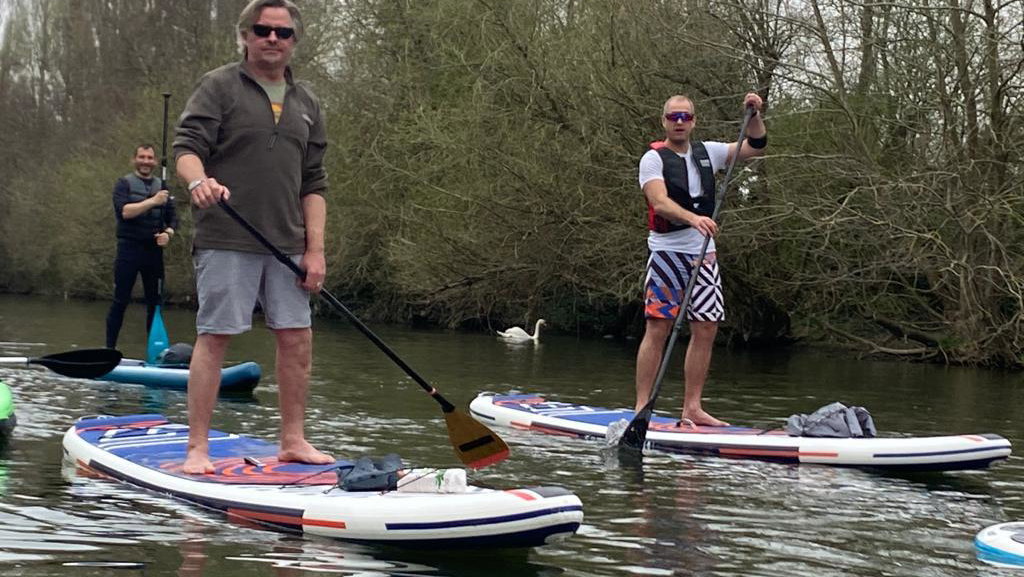 Charley Boorman Paddle Board Movember