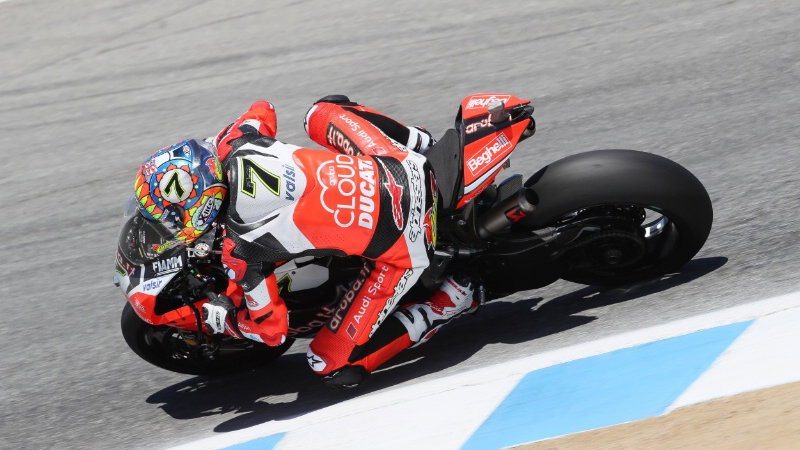 Chaz Davies, Laguna Seca, World Superbike [Credit: Gold and Goose]