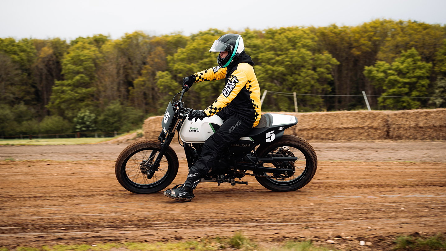 Royal Enfield Slide School Dirt Craft Visordown