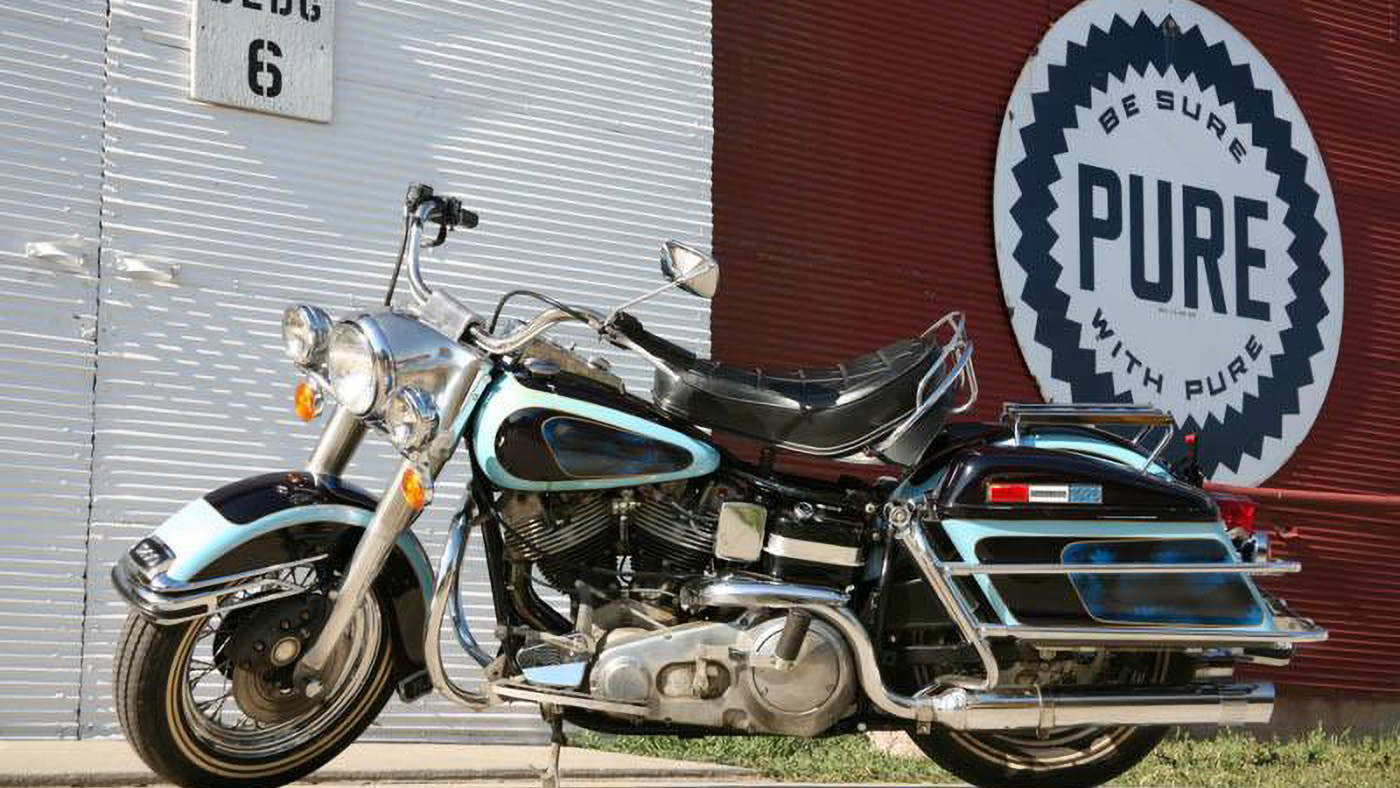 1976 Harley-Davidson FLH 1200 Electra Glide Elvis Presley