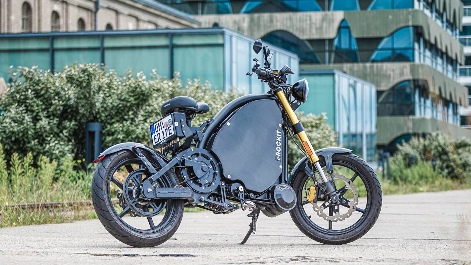 Black eRockit parked. - eRockit 