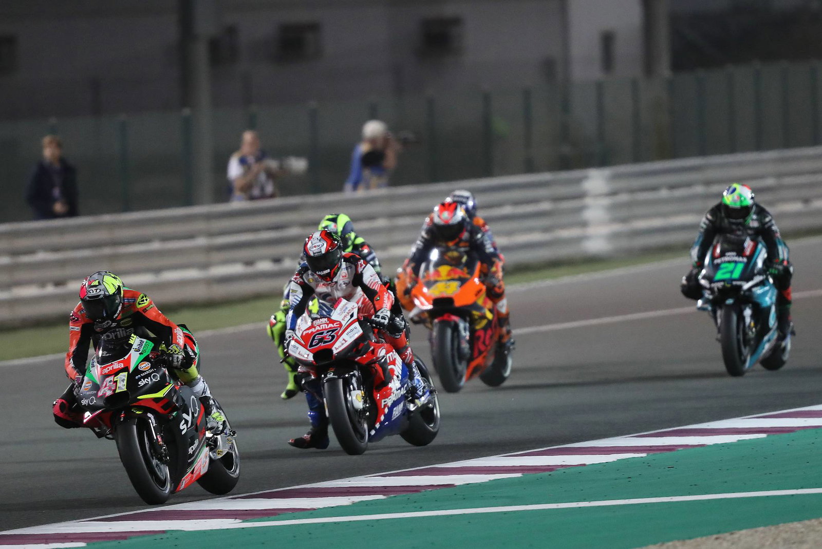 VIDEO: MotoGP action hots up at COTA