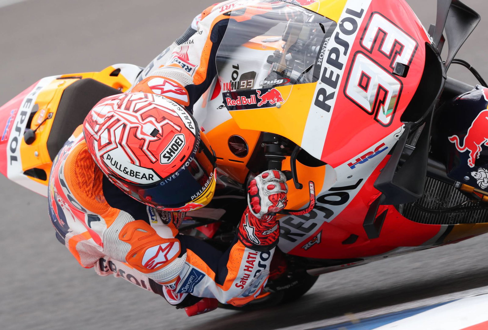 Marquez leads Lorenzo in Honda fightback