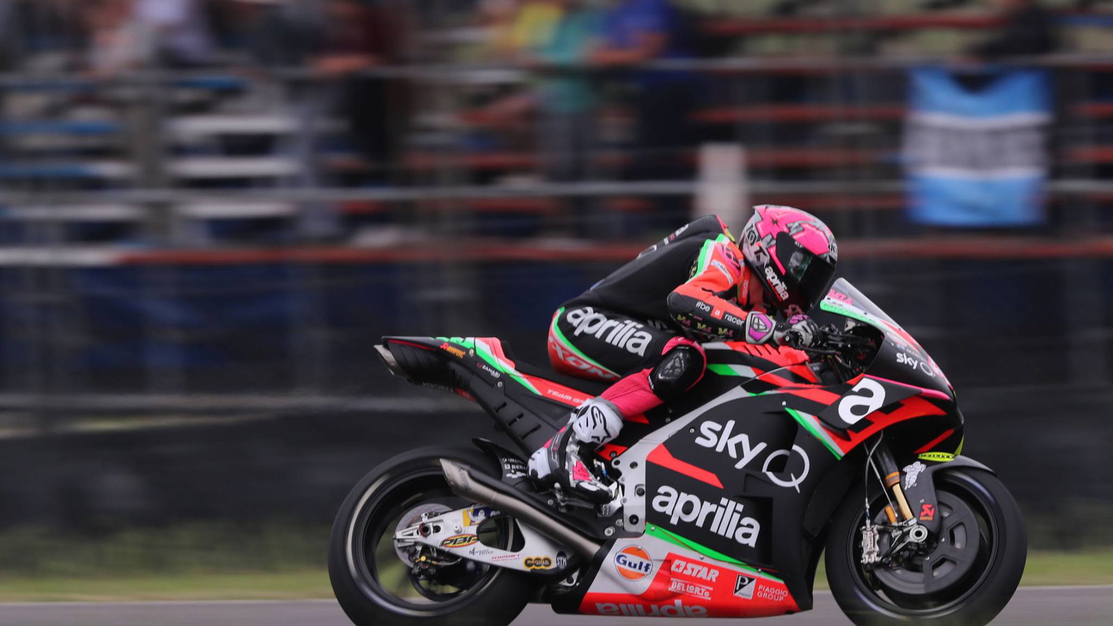 Aprilia swingarm device set for Jerez debut?
