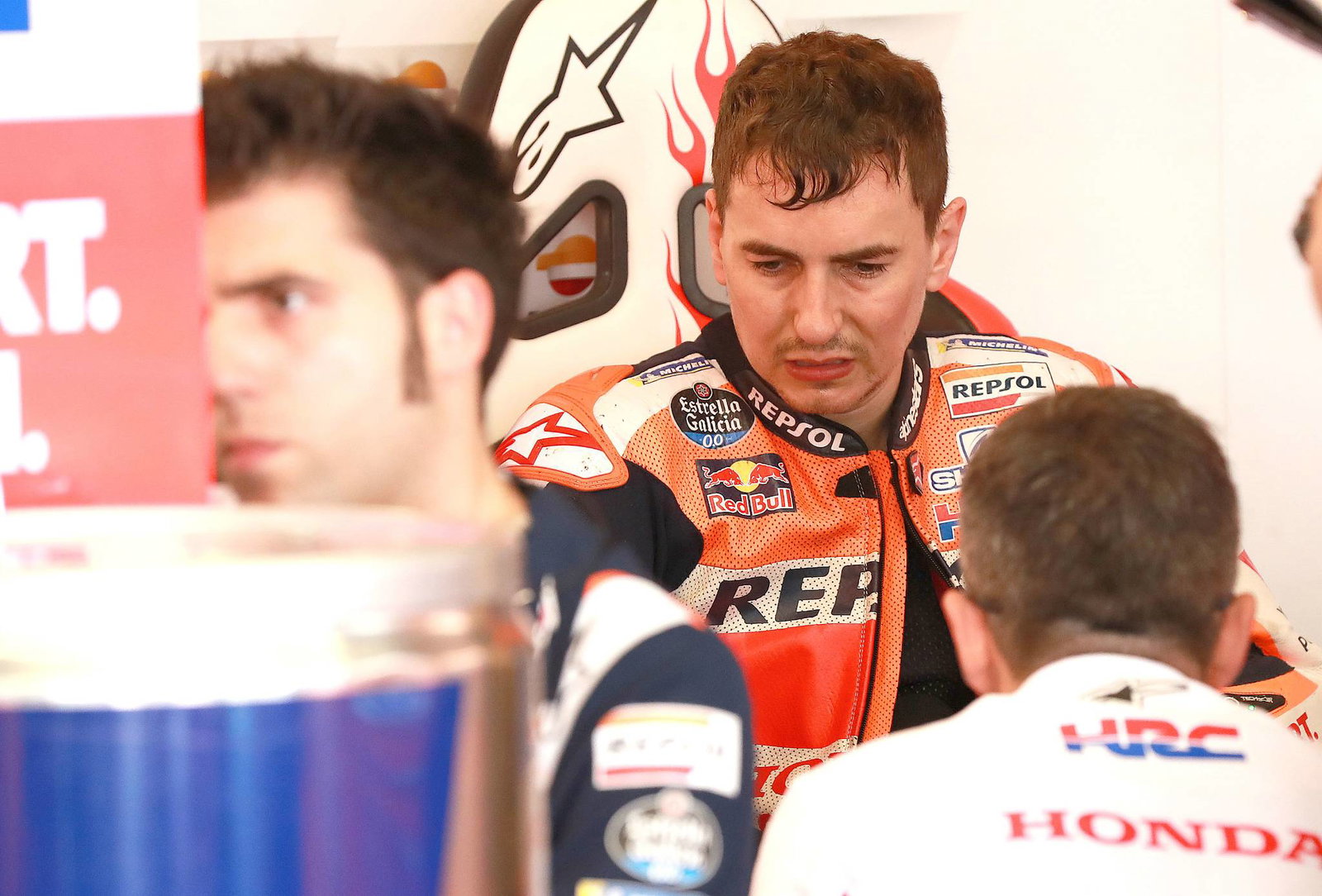 Espargaro loses time in Zarco contact