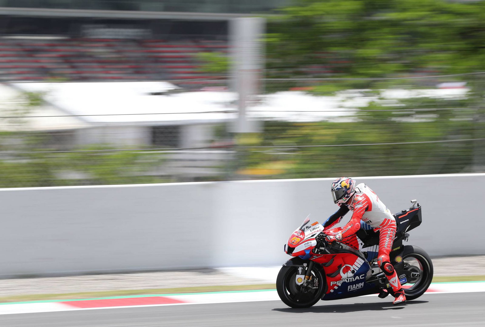 Morbidelli cleared for qualifying after huge FP3 crash