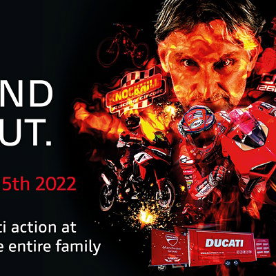 Ducati Glasgow Knockhill poster.