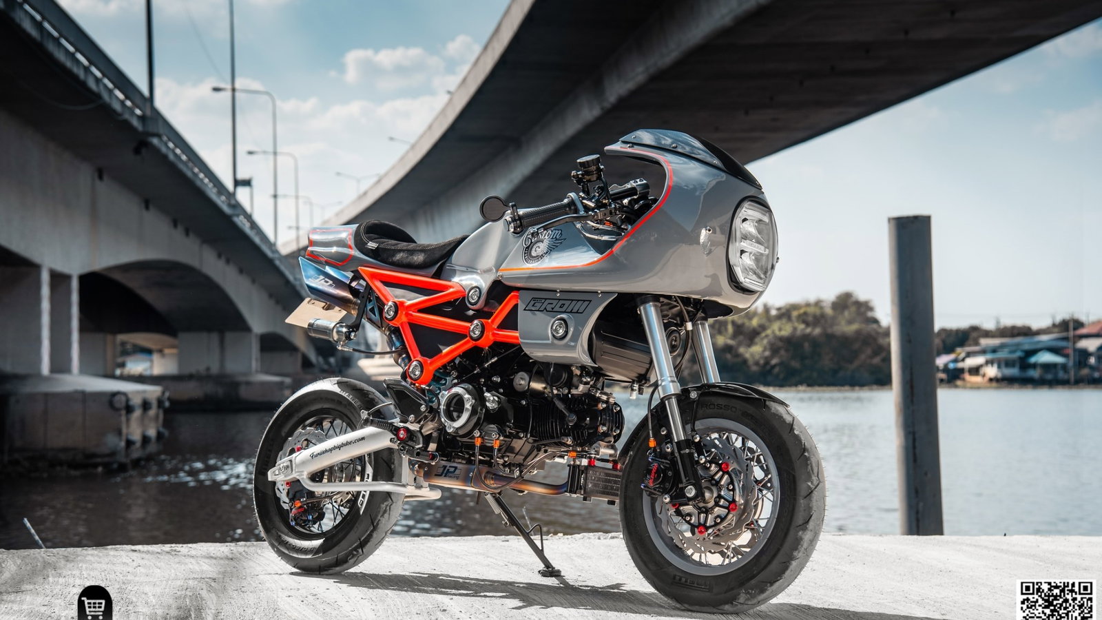 Custom Honda Grom Cafe Racer Sakuma