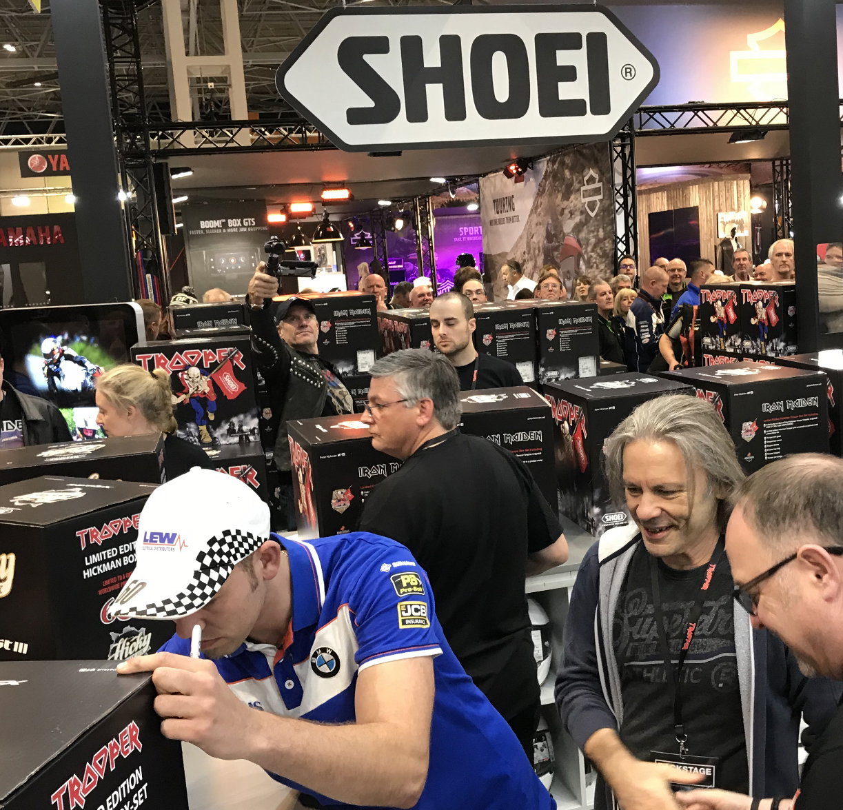 Lorenzo, Redding, Zarco Shark 'Winter Test' lids launched