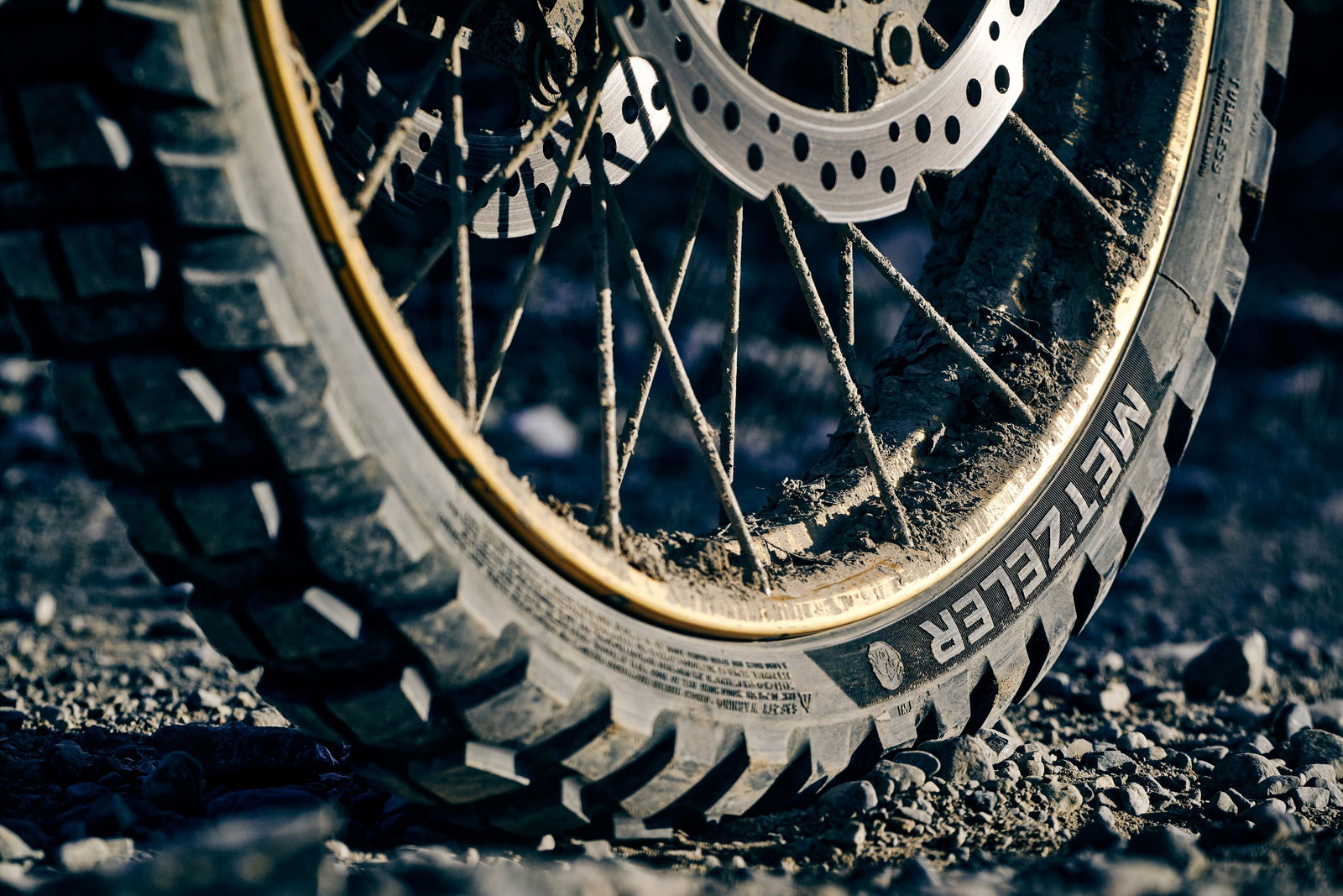Metzeler Karoo 4 tyre.
