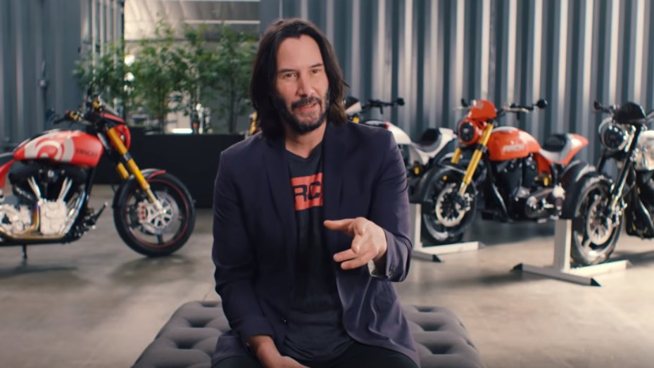 Keanu Reeves Shows Us His Most Prized Motorcycles