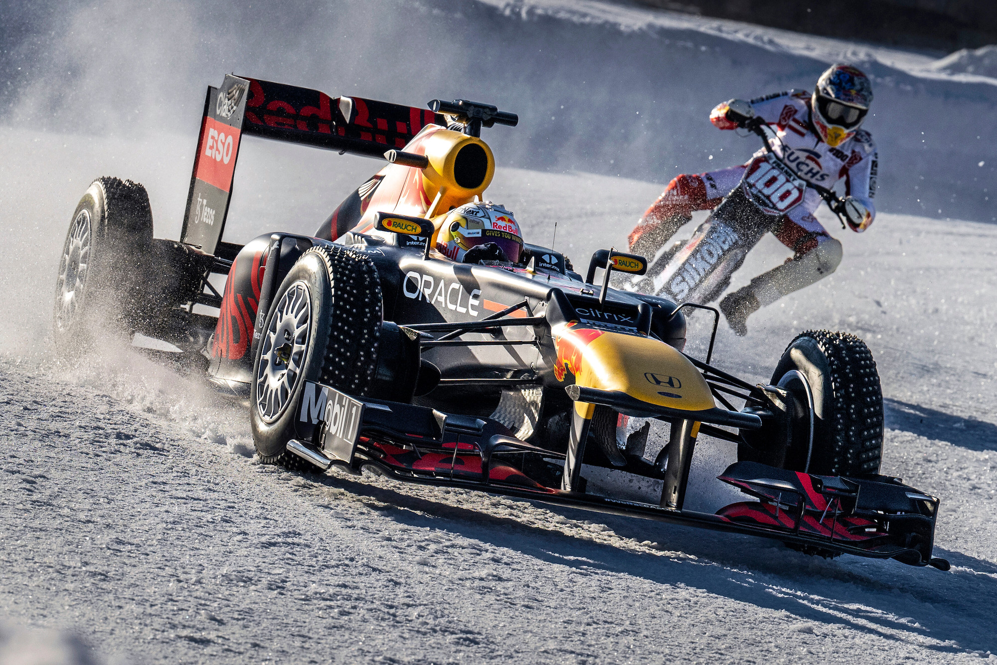 WATCH: F1 Dancing on Ice as champ Max Verstappen takes on Speedway