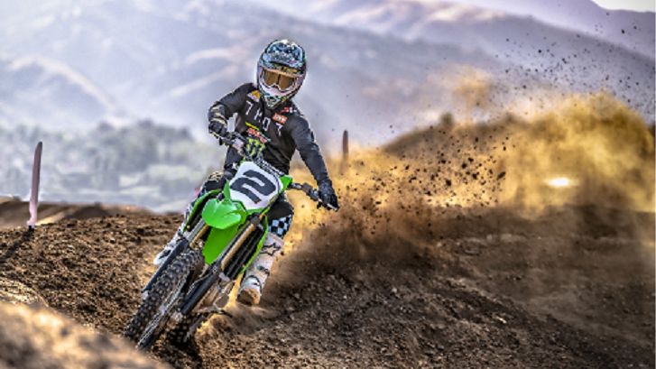 Jeremy McGrath, 2023 Kawasaki KX450. - Kawasaki