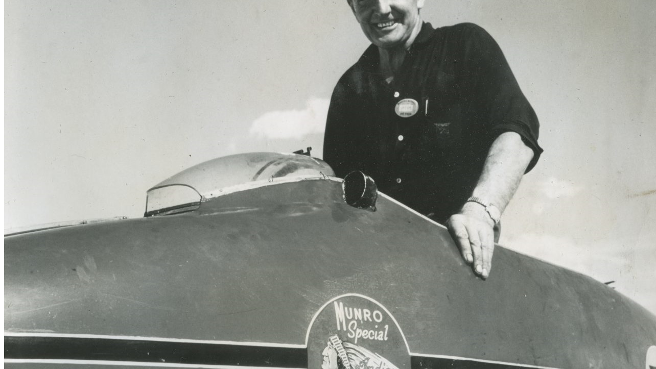 Burt Munro. - Indian Motorcycle