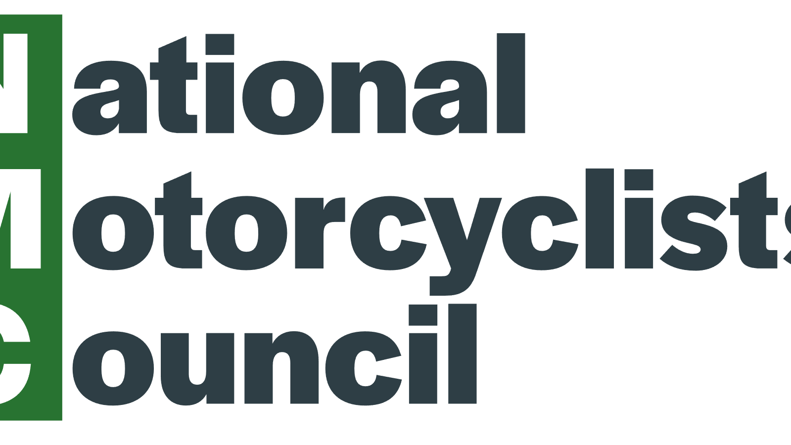 National Motorcyclists Council logo.