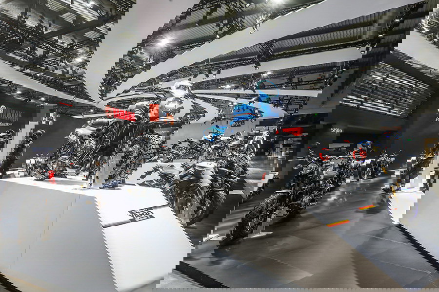 Yamaha at the 2019 EICMA show