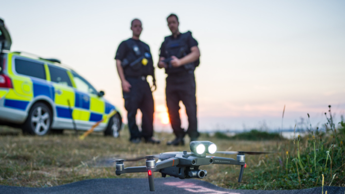 Police drones in the uk