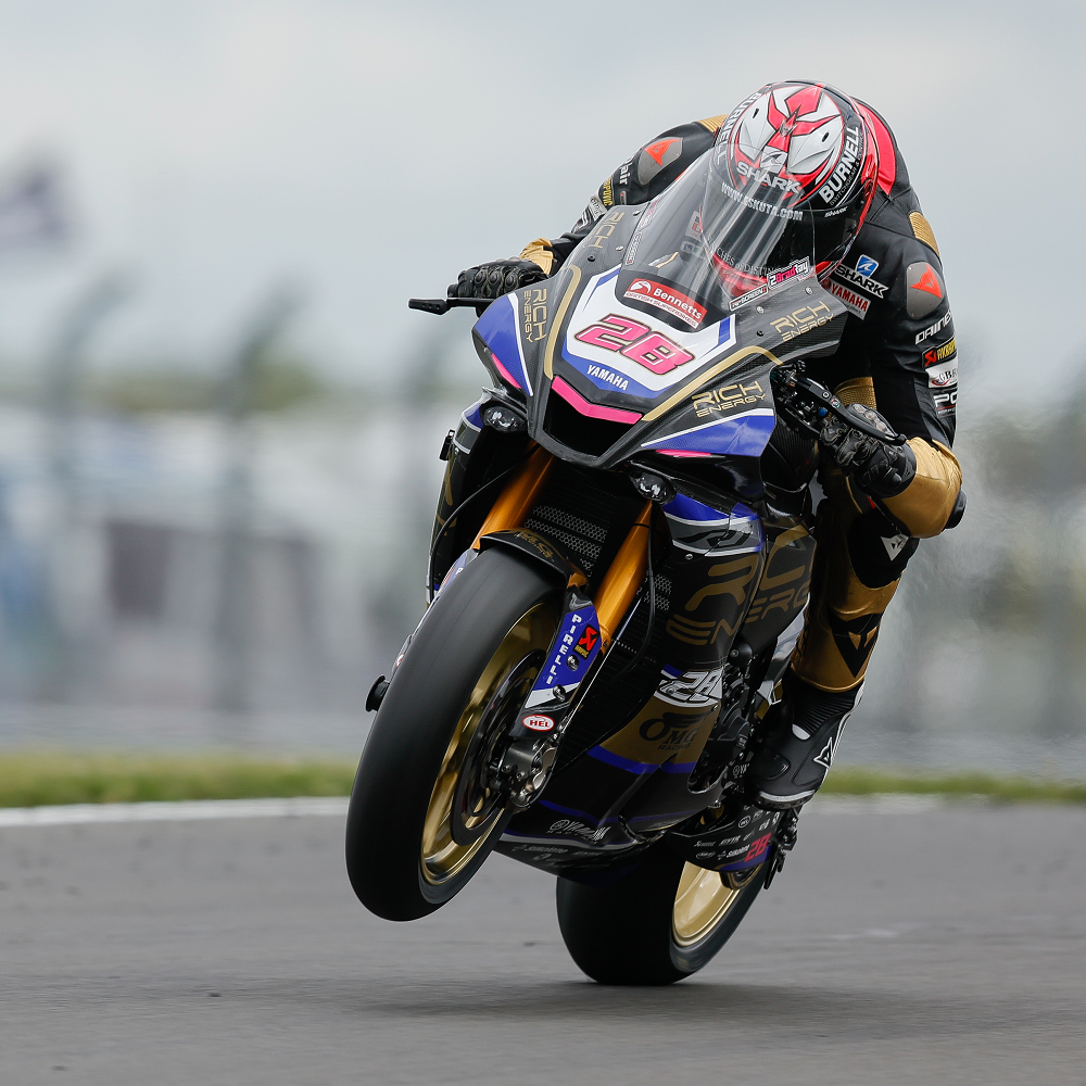 Bradley Ray, 2022 Donington BSB. - [credit: Ian Hopgood Photography]