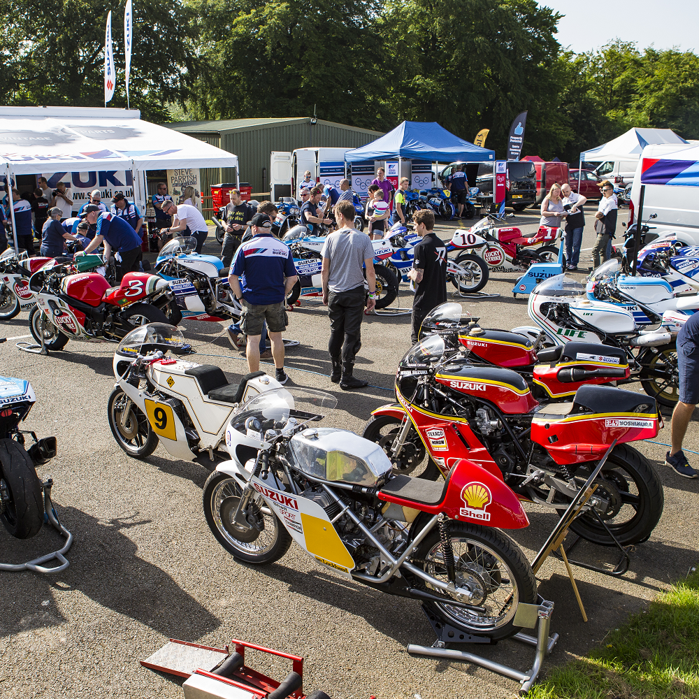 Classic bikes at Suzuki Live 2022
