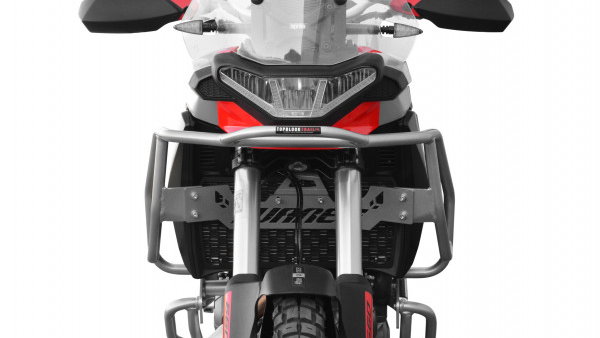 Aprilia Tuareg 660 with Top Block Racing front protector.