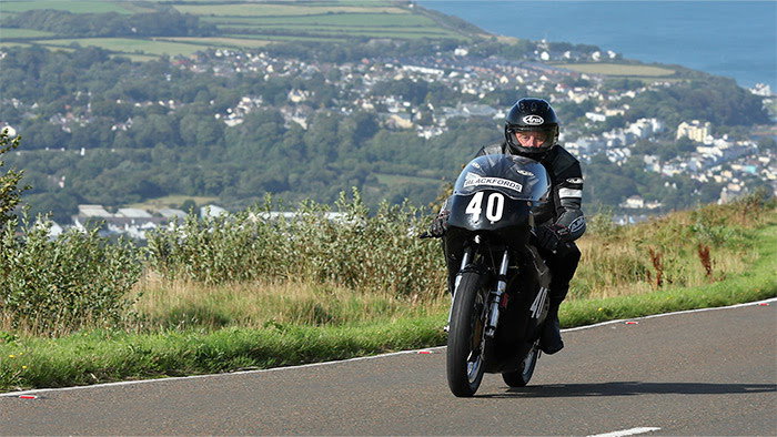 Isle of Man TT Sidecar tyre test set for Manx Grand Prix