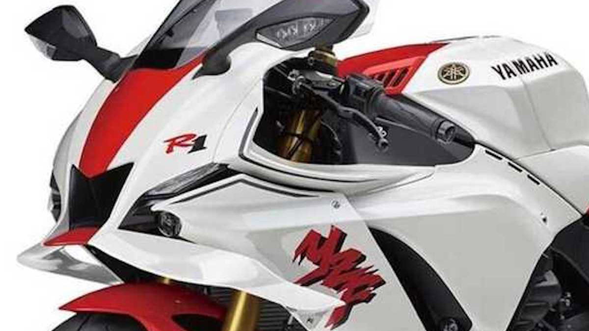 Yamaha R1 25th Anniversary [Credit: Young Machine]