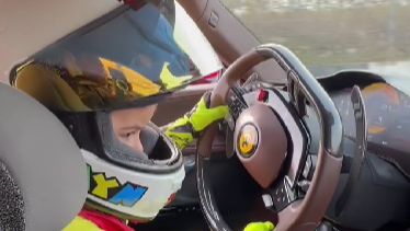 Zayn Sofuoglu drives Ferrari 488