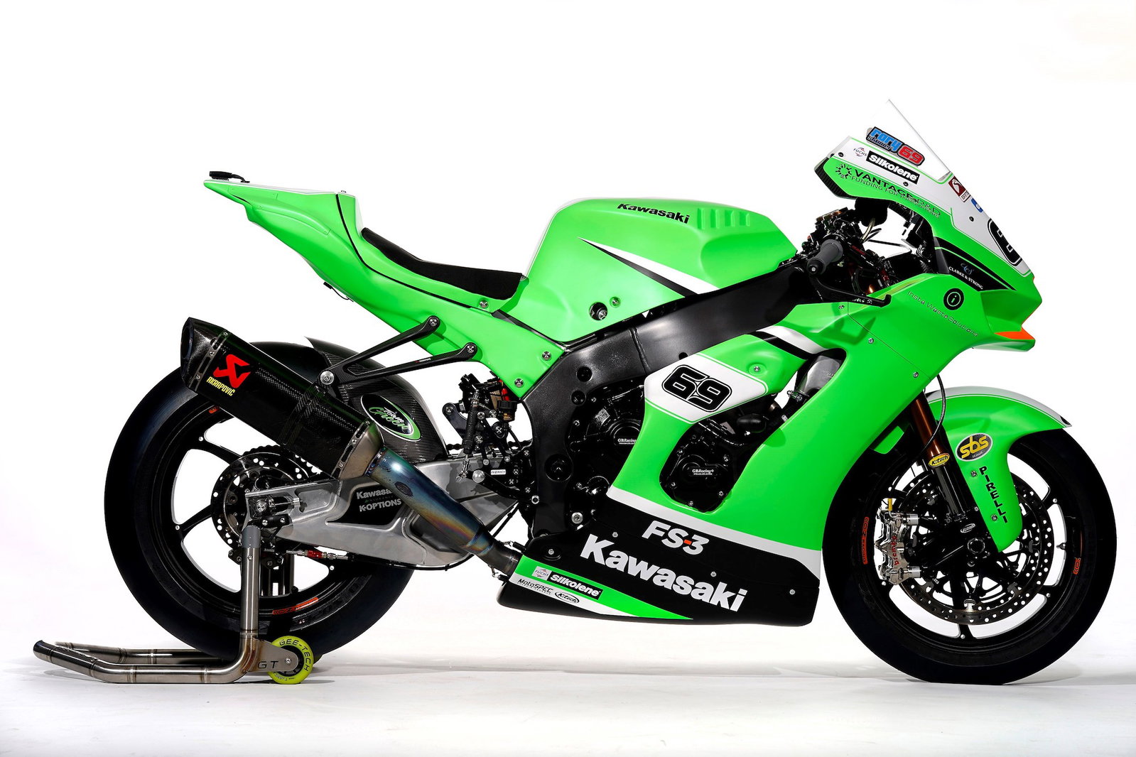 ラズベリー FS-3 Racing presents new Kawasaki ZX-10RR, fresh rider line-up for