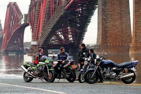 Road Test: CB1300 v ZRX1200R v GSX1400 v XJR1300 | Visordown