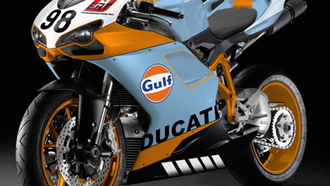 Gulf Ducati 1098R endurance racer