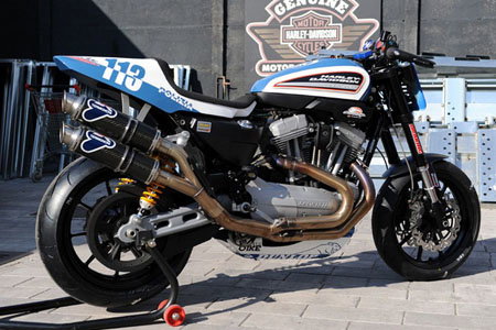 Police-rep XR1200 will race in Harley cup