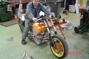 Waxwork Knievel goes on show