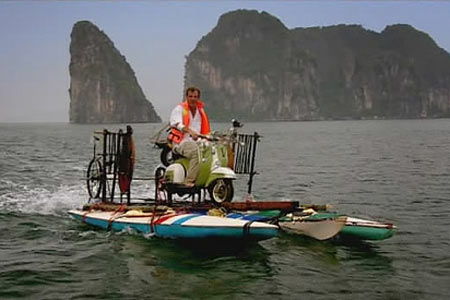 Motorbike-themed Top Gear Xmas Special