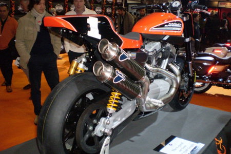 Harley's XR1200 racer