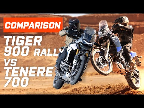 Triumph Vs Yamaha | Triumph Tiger 900 Rally Pro Vs Yamaha Tenere 700 | Visordown.com