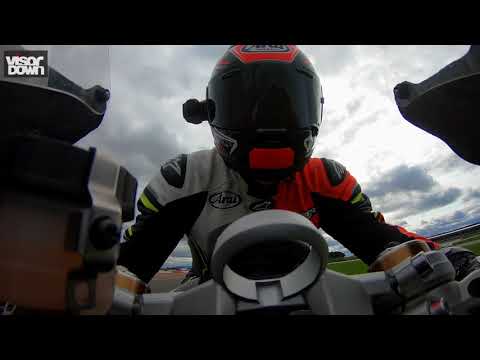 Riding Triumph's 765 Moto2 mule | Visordown.com