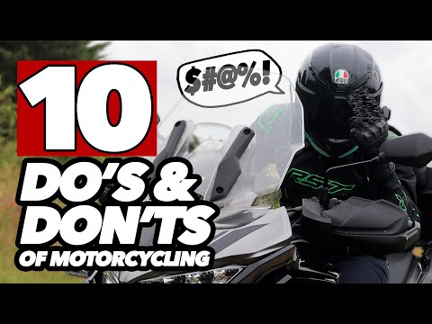 Ten Things No Motorcyclist Should EVER Do | Motorcycle Dos &amp; Don'ts!