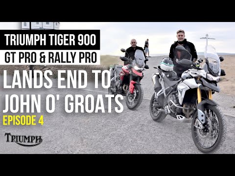 Triumph Tiger 900 GT Pro &amp; Rally Pro | Lands End to John O' Groats Road Trip | Episode 4