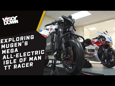 Exploring Mugen's mega all-electric Isle of Man TT racer