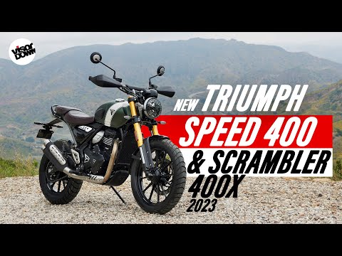 Triumph Speed 400 and Scrambler 400X - A first look review of the new lightweight Triumphs
