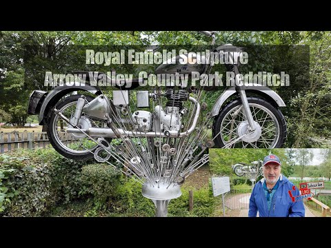 Royal Enfield Sculpture Arrow Valley Country Park Redditch
