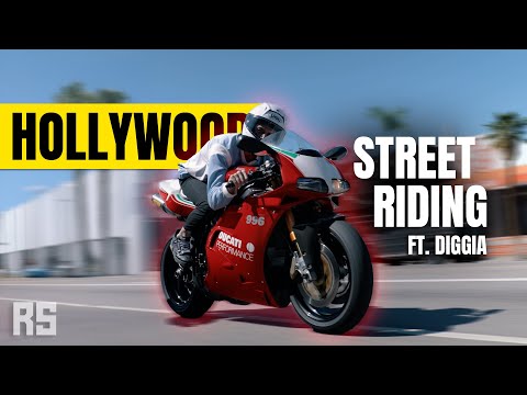 MotoGP Rider Takes Over LA Streets