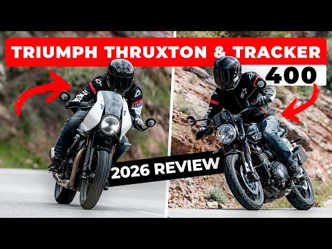 One Of These Bikes Clearly Comes Out On Top: Triumph Tracker and Thruxton 400 Tested