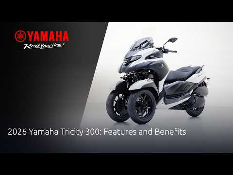 2026 Yamaha Tricity 300: Features and Benefits