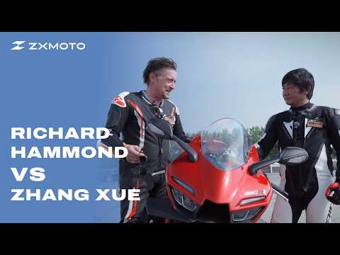 ZXMOTO 820RR Test Ride:Who rides faster, Zhang Xue or Richard Hammond?