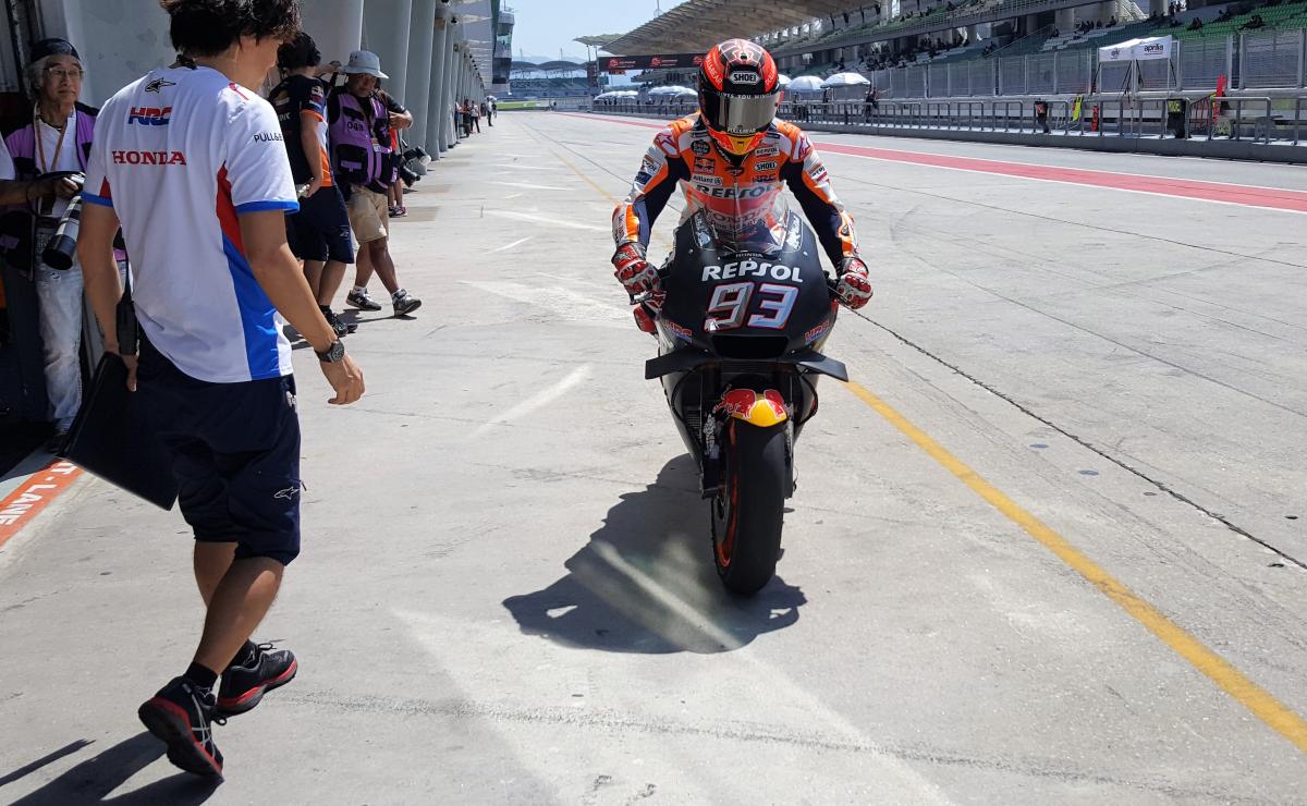 Sepang MotoGP test times - Wednesday (3pm)