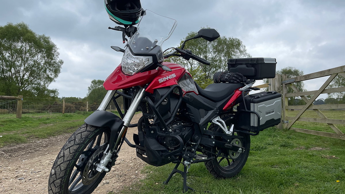 T125 Sinnis T125 (2021) on & off-road review - adventure motorcycle for ...